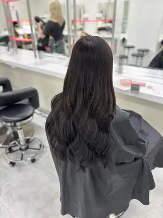 ロング まろっと艶感ブラウン ベージュ🤍まなかのヘアスタイル