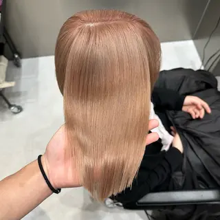 ミディアム カラー ✨髪質改善艶カラー✨ リュウトのヘアスタイル