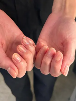 ネイル シンプルネイル Ezura Yumiのネイルデザイン