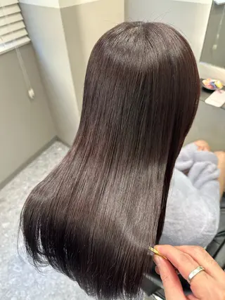 セミロング 彼ウケ抜群🎀垢抜け 艶暗髪🪞一輝のヘアスタイル