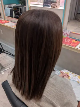 セミロング カラー 田端みおと🐱 SoZoBridgeのヘアスタイル