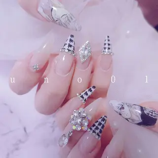 ネイル 梅田🦄中崎町🩵 u n o 0 1のネイルデザイン