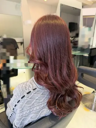 ロング カラー With SAKUのヘアスタイル