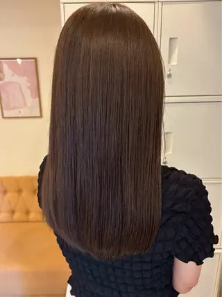 セミロング 髪質改善/縮毛矯正 新潟/レイヤー/有紗のヘアスタイル