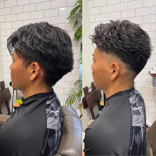 ショート メンズ 💈トレサンパ 💈金山駅✂︎愛実のヘアスタイル