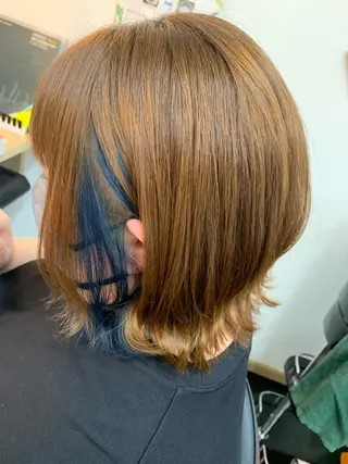 ミディアム 美容室 ドルチェのヘアスタイル