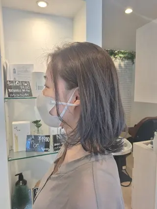 ミディアム adorableはなみずき店所属・adorable🌸 TOMOKO🌸のヘアスタイル