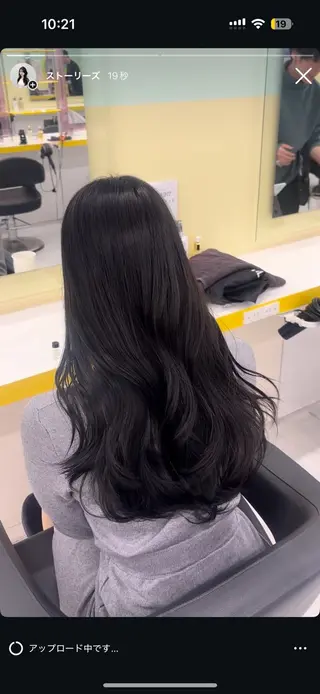 カラー 透明感🫧韓国 🫧hana🫧のヘアスタイル