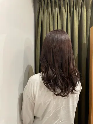ロング カラー 顔まわりcut🌿 Hinakoのヘアスタイル