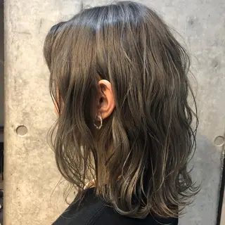 ミディアム カラー fit /HONOKAのヘアスタイル