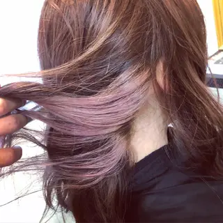 セミロング カラー 【DECIDE L.A.W】氏原　将のヘアスタイル