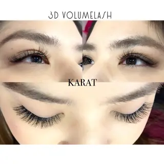 マツエク・マツパ ★KAEDE★伊勢崎 【KARAT】のマツエク・マツパデザイン