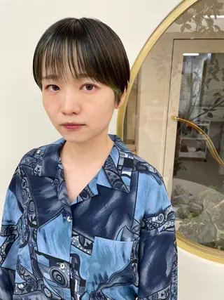 ショート カラー ショート・ボブ ・ウルフ✂︎IMAIのヘアスタイル