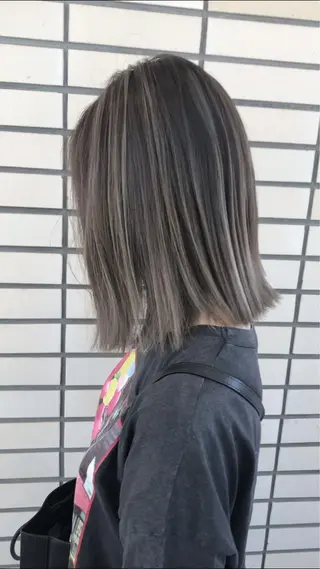 ミディアム カラー 🤍2nd🤍田所 美希のヘアスタイル