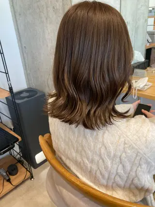 ショート ✨色持ちの良い艶 カラー✨蟹江真世のヘアスタイル