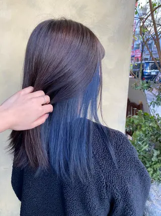 ロング カラー 酸性ストレート 🇰🇷しゅうのヘアスタイル