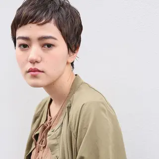 ショート カラー 坂本 裕介/パーマのヘアスタイル
