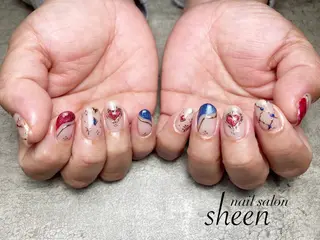 ネイル ネイルサロン sheenのネイルデザイン