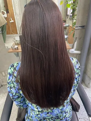 ロング Land.所属・【透明感ツヤカラー】 三浦寛之のヘアスタイル