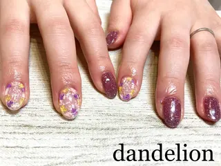ネイル dandelion ダンデライオンのネイルデザイン