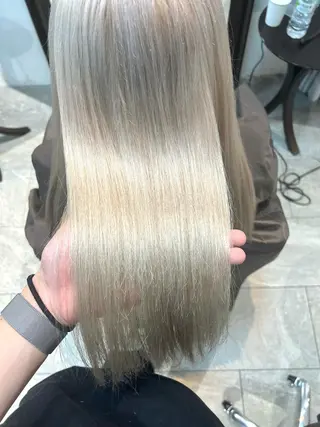 ロング カラー ヘアアレンジ 🌈インナーカラー ‘ショウマ’🌈のヘアスタイル