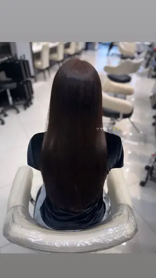 ロング 大塚 華のヘアスタイル