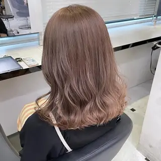 セミロング カラー 🩰透明感カラー♡ UTA🩰のヘアスタイル