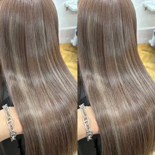 ロング D.I.E.V.A銀座  艶髪/美髪髪質改善＆トリートメント【ディーバ】所属・🖤髪質改善/韓国/ レイヤー/ibu🖤のヘアスタイル