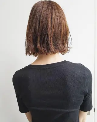 ショート カラー パーマ マツエク・マツパ ヘアアレンジ iplus まつげ、眉毛、耳つぼのマツエク・マツパデザイン