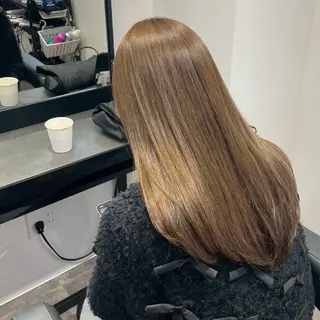 ロング カラー ヘアアレンジ 🦋艶出しワンカラー 🦋MASAKIのヘアスタイル