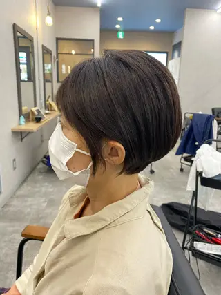 ショート パーマ SHOTA 大人ショートのヘアスタイル