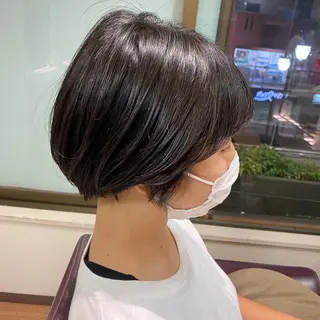 ショート 佐川 絢のヘアスタイル