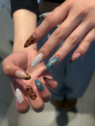 ネイル SEINA_ NAIL🐈‍⬛💗のネイルデザイン