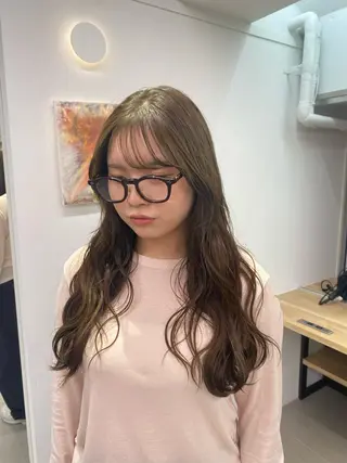 ロング カラー Lomalia／ yuzuki🤎ᐩᕀのヘアスタイル