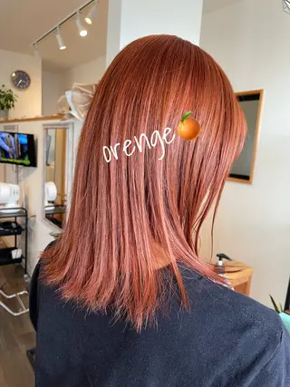 ミディアム カラー ラピスREIKA (女性限定)のヘアスタイル