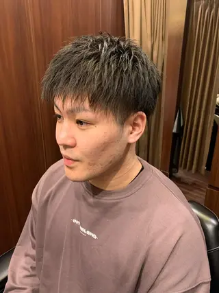 ショート メンズ 羽木 隆徒のヘアスタイル