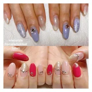 ミディアム ネイル 👑enen style👑のネイルデザイン