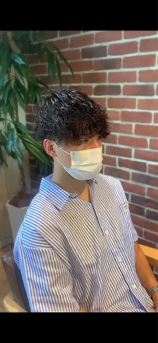 パーマ メンズ メンズパーマ&メンズ 縮毛矯正/平野/渋谷のヘアスタイル