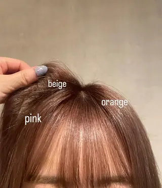 ミディアム 瀬川 夏緒のヘアスタイル