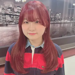 カラー 北岡 優々のヘアスタイル