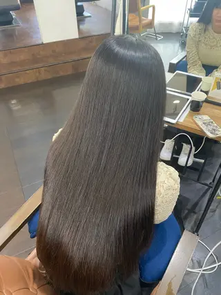 ロング カラー パーマ ヘアアレンジ 🍒ᩚ名駅/艶髪 縮毛矯正/あゆ🍒ᩚのヘアスタイル