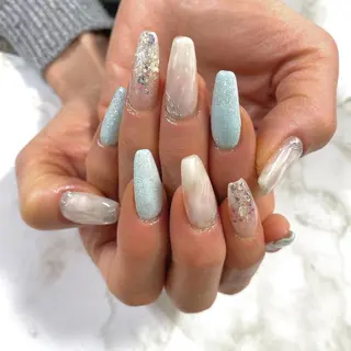 ロング salon kuuのネイルデザイン