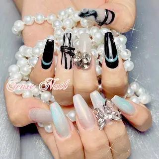 ネイル ヘアアレンジ メンズ キッズ マツエク・マツパ アイブロウ 🎀Sense Nail渋谷店🎀のネイルデザイン