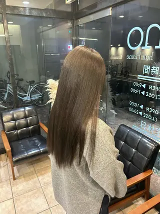 ロング 西田辺/ タカスナオヤのヘアスタイル