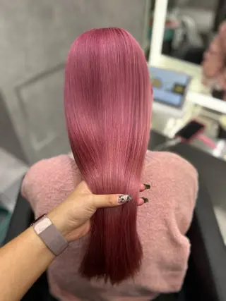 ロング 森下 ゆきなのヘアスタイル