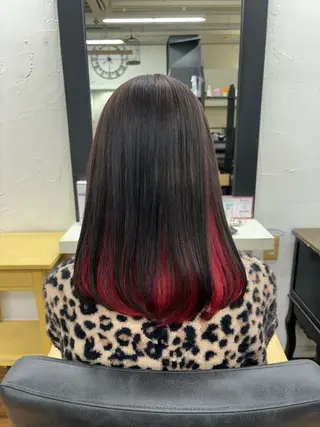 カラー 香野 優子のヘアスタイル