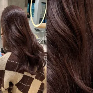 ロング カラー カラーモデル募集三浦 愛哉のヘアスタイル