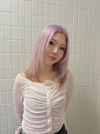 カラー ブリーチ/ブロンド /sakura🌸のヘアスタイル