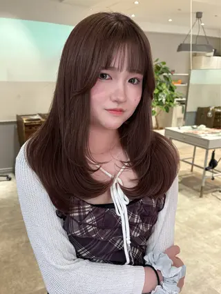 ロング SIKI yuuna レイヤーカット🪽のヘアスタイル