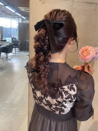 ロング ヘアアレンジ 美髪× ヘアセット✨Araiのヘアスタイル